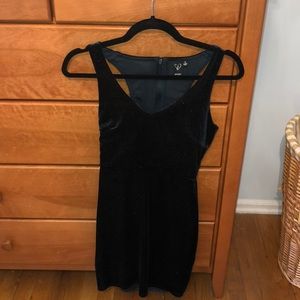 dark green body con dress